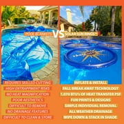 Solar Sun Rings and Solar Sun Squares for Above Ground and In-Ground Swimming Pools