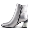 thumbnail image 4 of Azura Spring Step Fabulosa V Collar Ankle Boots for Women - Premium Leather Women's Chelsea Boots with Side Zippers, 4 of 9