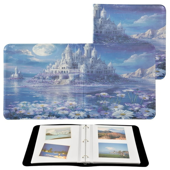BZSMCE Photo Album Book Scrapbooking Fantasy Palacel Printed Picture Album
