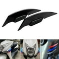 thumbnail image 4 of koolsoo 2Pieces Motorcycle Fairing Winglets Universal with Adhesive Fixed Stickers for Black, 4 of 8