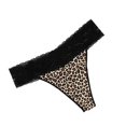 thumbnail image 1 of Gibobby Calzoncillos hipster Ropa interior de mujer Cintura Transpirable Levantamiento de cadera Calzoncillos Patrón Sexy Encaje G String Pantalones(Gris， S), 1 of 3