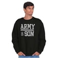 thumbnail image 5 of US Army Son Military Star Logo Men's Crewneck Sweatshirt Brisco Brands S, 5 of 6