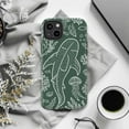 thumbnail image 6 of Whale Shark Line Art Dual Layer Phone Case for iPhone 11/12/13/14/15/16 Mini Pro Max Plus – Green Ocean Theme Tough Cover for Marine Life Lovers, 6 of 6