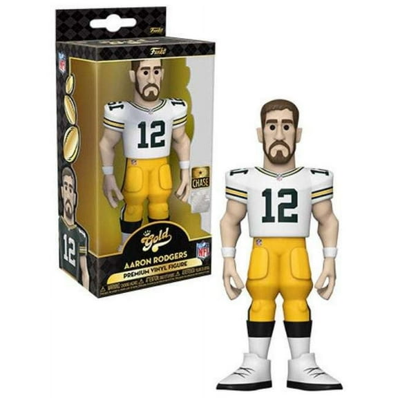 NFL Funko Gold Aaron Rodgers Vinyl Figure (Chase Version)