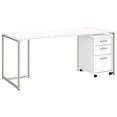 thumbnail image 1 of Method 72W Table Desk with Mobile File Cabinet in White - Engineered Wood, 1 of 7
