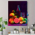 thumbnail image 4 of Citrus Fruits & Beverage Canvas Print Wall Art for Kitchen Living Room Cafe Restaurant Bar, 4 of 8