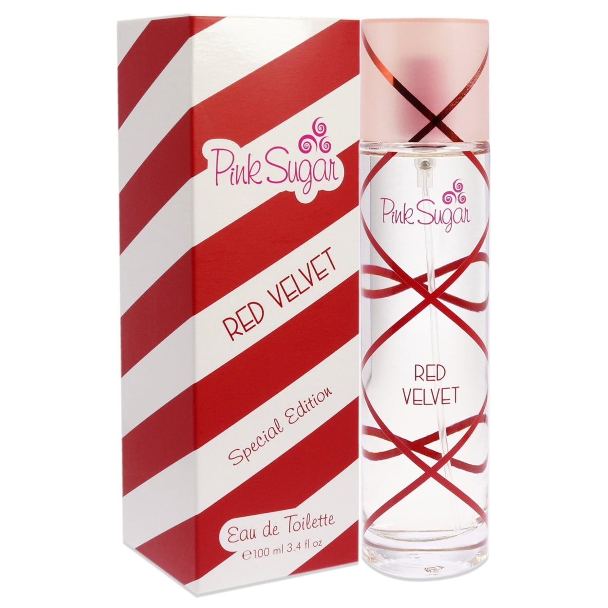 Pink Sugar Red Velvet by Aquolina for Women - 3.4 oz EDT Spray (Special  Edition) 