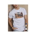 thumbnail image 1 of [Western Horses Tee] Summer Western Horses T-Shirt - 100% Cotton, Slight Stretch Knit Fabric, Regular Fit - 180gsm, 1 of 7