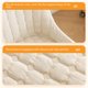 thumbnail image 5 of Funda elástica gruesa y cálida para silla | Protector elástico para asiento de comedor | Tejido de nailon y elastano lavable | Para decoración de cocinas, bodas y banquetes, 5 of 6