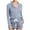 Blue, variant on XuJwPNcy Womens Pajama Sets Long Sleeve and Shorts Pajamas Button down Pjs 2 PCS Sleepwear Set with Pockets
