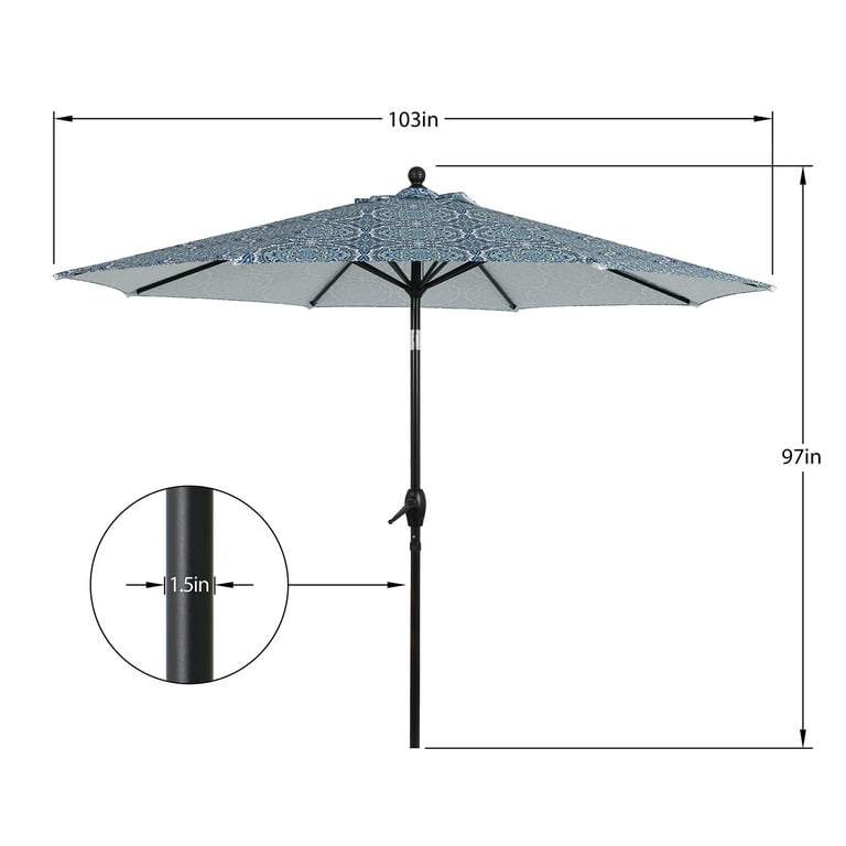 bjs patio umbrella stand MISSBRELLA 10' x 6.5' Rectangular Outdoor Patio Market Table Umbrella