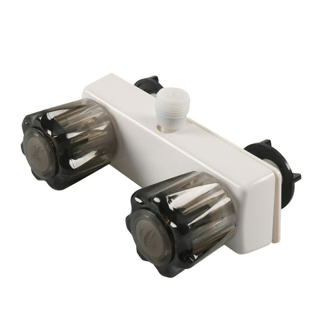 VONKY RV Shower Faucet Diverter Faucet RV Shower RV Experience Convenient Efficient White 3Set