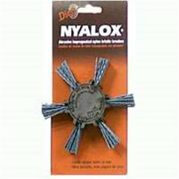Dico Products 541-788-4 4 In. Fine Nyalox Flap Brush Blue