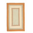 thumbnail image 1 of Colonial Mills Rug MG29R036X060R Montego - Tangerine 3 ft. x 5 ft. Braided Rug, 1 of 1