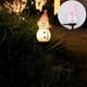 thumbnail image 4 of Adornos navideños, regalos navideños, luces solares de suelo de Papá Noel para Navidad, decoración de patio y jardín de resina, lámpara de césped ambiental, lámpara solar de plástico., 4 of 6