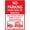 Warning Sign 2, variant on Warning No Parking This Slip Reserved Sign 8"x12" - Aluminum Tin Safety Decor for Marina Home Business Road Parking Slip