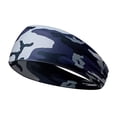 thumbnail image 2 of Unisex Camo Sports Headbands with Moisture Wicking Fabric and Non-Slip Design Featuring Wide Elastic Bands G, 2 of 3