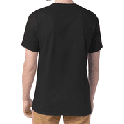 Hanes Essential Black T-Shirt for Men, Short Sleeve Classic 100 Cotton Tee, 3 Pack, L