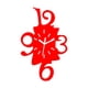 thumbnail image 1 of Reloj de pared colgante nórdico decorativo creativo acrílico regalos adorno silencioso 12 pulgadas, 1 of 9
