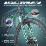 ANCHEER Gladiator 500W 26 Electric Bike for Adults, Electric Mountain Bike with 2.1 Inch eMTB Tire, 48V 10.4Ah Battery, 3H Fast Charge, Shimano 21 Speed, Adults Electric Bicycle UL2849