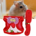 thumbnail image 3 of Pet Harness, Animal Leash Harness Set Bunny Walking , Comfortable Chest Strap Small Pet For  Hamster, 3 of 7