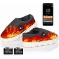 thumbnail image 1 of SAVIOR HEAT Heated Slippers with App Control, 7.4V Electric Foot Warmer for Men & Women, Heated Shoes for Winter Home, 1 of 11