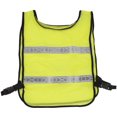 thumbnail image 1 of BikeMaster Reflector Safety Vest, Fluorescent Lime, 1 of 2