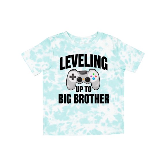 Inktastic Leveling Up to Big Brother Boys Toddler T-Shirt