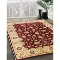 thumbnail image 2 of Ahgly Company Indoor Rectangle Mid-Century Modern Red Oriental Area Rugs, 7' x 10', 2 of 6