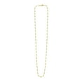 thumbnail image 2 of JewelStop 14K Yellow Gold Polished Finish Layering Saturn Bead Necklace with Lobster Clasp - 18", 2 of 6