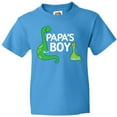 thumbnail image 3 of Inktastic Papa's Boy Grandson Youth T-Shirt, 3 of 5