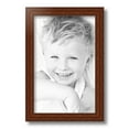 thumbnail image 2 of ArtToFrames 8" x 14" Walnut Picture Frame, 8.5x14 inch Brown Wood Poster Frame (WOM-4086), 2 of 8
