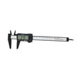 thumbnail image 3 of Calibrador digital, regla electrónica, herramienta de medición de calibrador Vernier profesional portátil de 6 "para carpintería ancho diámetro shamjiam Vernier digital, 3 of 8