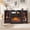 Black, variant on FlowSun 59 inch Fireplace TV Stand for TVs up to 65'',Modern Highboy Media Console with 24'' 3-Side Glass Fireplace,Adjustable Flame & LED Color,Gray Wash