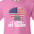 thumbnail image 4 of Inktastic I Love My Daddy Military Son Daughter Youth T-Shirt, 4 of 5