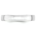 thumbnail image 6 of 14K White Gold 4mm Light Weight Comfort Fit Band Ring Size 7, 6 of 7