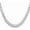c. 6mm Steel, variant on Men Stainless Steel Necklace Cuban Link Chain, Flat Curb Chain Necklaces Unisex, Silver/Black/Gold Plated Chunky Hip Hop Neck Chain, 6mm/9mm Width, 18-32 Inches Length Jewelry for Mens Women
