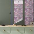 thumbnail image 5 of Ambesonne Floral Design Peel & Stick Wallpaper for Home, Romance Flowers Print, 13"x36", Dark Magenta Pale Pink, 5 of 5