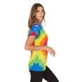 thumbnail image 5 of Daresay Tie Dye Style T-Shirts Women - Fun, Multi Color designs Tops, 5 of 13