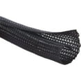 thumbnail image 1 of Noir Extensible Gaine de Câble Tressé 5-16mm Automotive Wire Bring Cover, 1 of 5