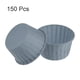 thumbnail image 3 of 150pcs 3.5oz Moldes para Magdalenas de Papel de Tamaño Estándar Envoltorios Antiadherentes Desechables para Bodas Cumpleaños Navidad Postres Gris Azulado, 3 of 6