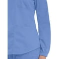 thumbnail image 6 of Scrubstar Women's Core Essentials Mechanical Stretch Long Sleeve V-Neck Scrub Top WD844, 6 of 6