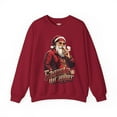 thumbnail image 6 of Gangsta Wrapper Santa Hip Hop Claus Christmas Sweatshirt | Funny Xmas | 3 Colors, 6 of 9