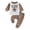 White Coffee, variant on Musuos Toddler Boys 2 Piece Outfits 12 18 24M 3T Rugby Letter Print Long Sleeve Sweatshirt and Elastic Pants Fall Spring Clothes