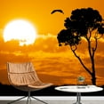 thumbnail image 3 of wall26 - Africa Safari Nature Sunset. Element of Design. - Removable Wall Mural | Self-Adhesive Large Wallpaper - 100x144 inches, 3 of 6