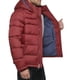 thumbnail image 2 of Chaqueta Tommy Hilfiger para hombre, con capucha, acolchada, color rojo mate, 2 of 3