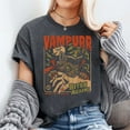 thumbnail image 2 of Vampurr Bites Again! Funny Cat Halloween Vintage Unisex T-Shirt, Sizes S-5XL - Gategoo, 2 of 5