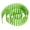 Green, variant on Brown Wooden Picket Fence,Small Garden Fence Border,Decorative Garden Picket Fence Animal Barrier Landscape Fencing Border for Dogs, Flower Bed, Yard and Patio Outdoor Decor