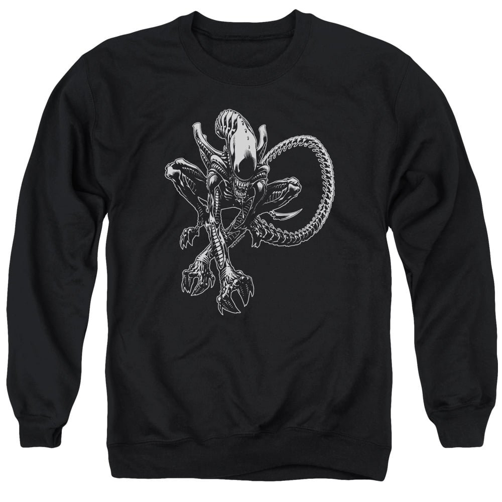 Alien Movie Xenomorph Licensed Adult Pullover Hoodie