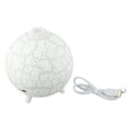 thumbnail image 1 of SPRING 200ML Humidifier Aromatherapy Diffuser with Colorful lighting Flame Diffuser White with cracks, 1 of 9